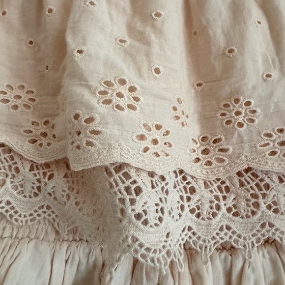 Peach Off-Shoulder Ruffle Top - Picture 2 of 6